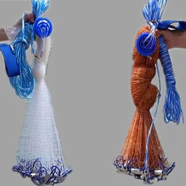 10 FT Hand Throw Fishing Net