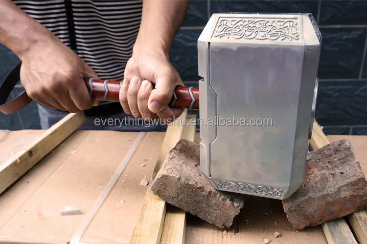 Cosplay 1:1 Marvel Avengers Metal Thor's Hammer