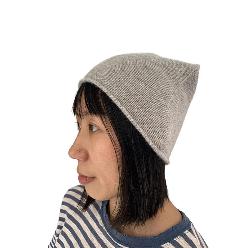 
100% Pure Warm Cashmere high quality fashion Beanie 