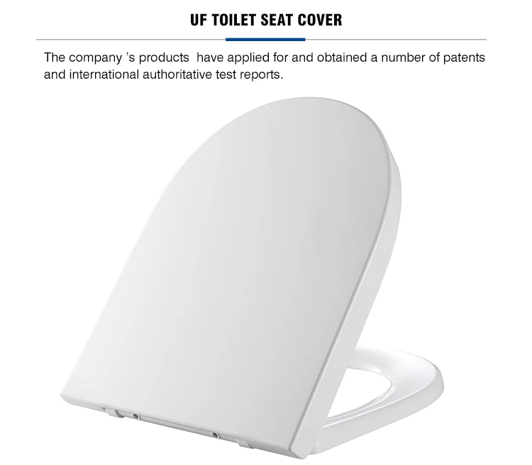 Good sell bathroom soft close UF sanitary ware toilet seat cover
