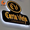 Custom made beer promotion advertising illumiate logo signage LED acrylic slim light box display