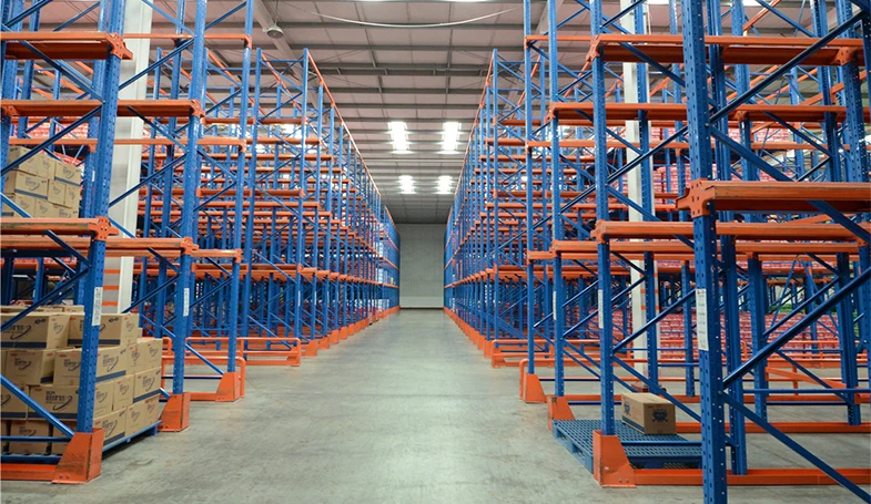 warehouse racking factory pallet shed storage steel rack price drive in and drive through racking pallet manufacture