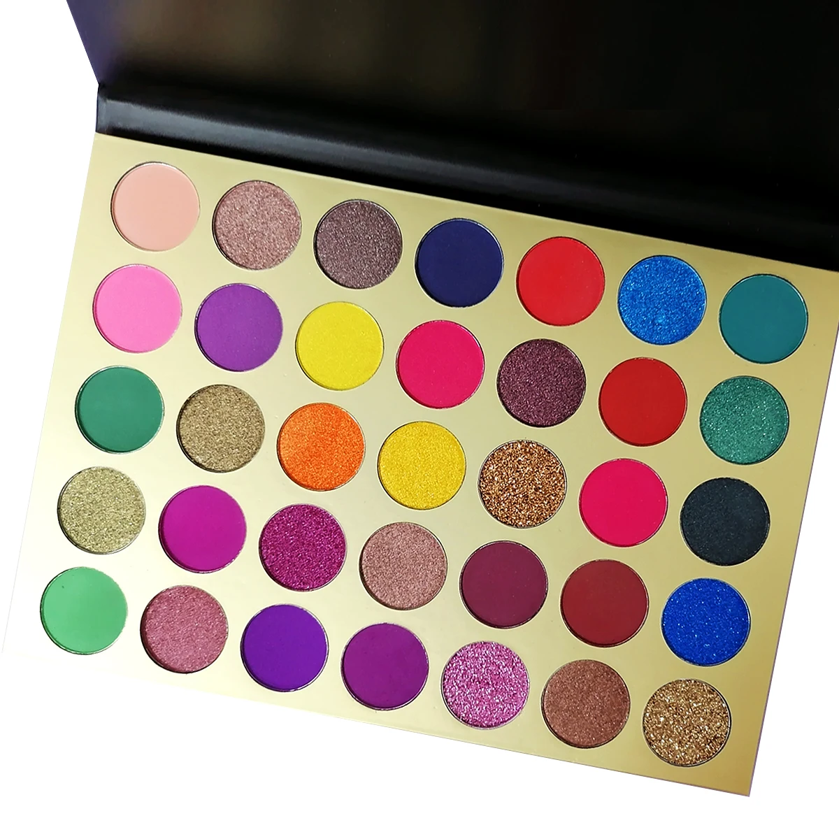 Wholesale High Pigmented 24 Glitter Eyeshadow Palette Pressed Powder
