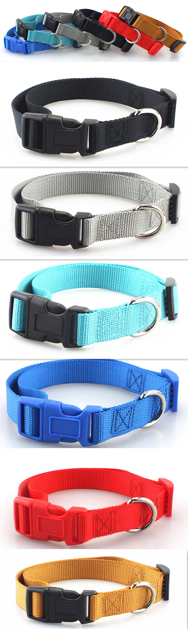 plain dog collars bulk