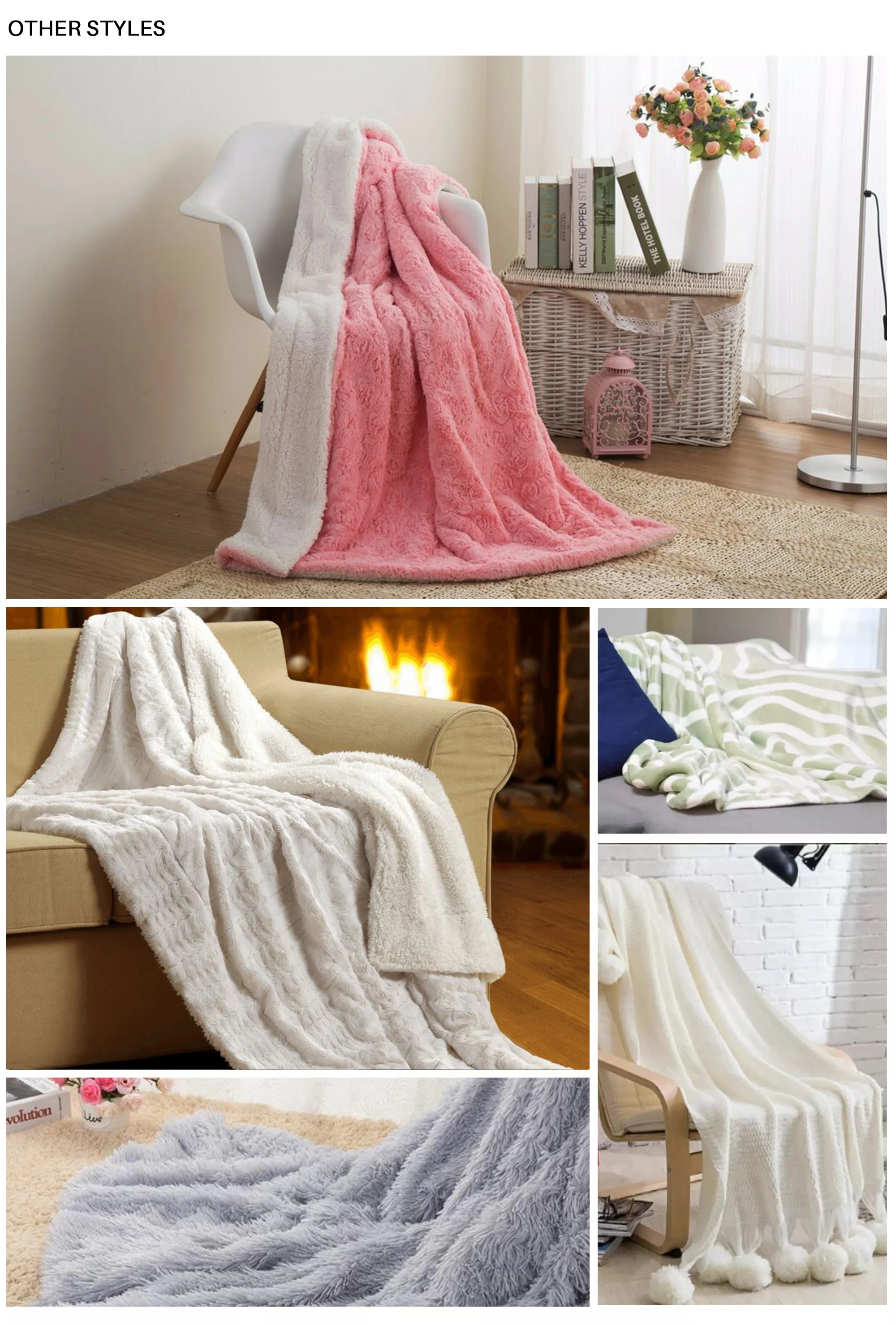 Wholesale Discount Christmas Gift Eco-Friendly Soft Throw Raschel Blankets For Home supplier