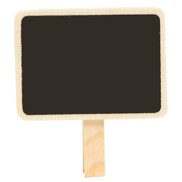 portable wooden blackboard
