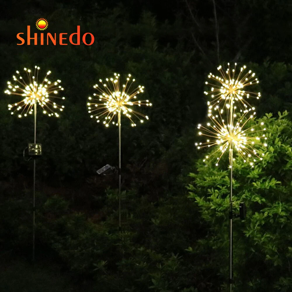 Stainless Steel RGB Color Changing Solar Garden Lawn Decorative Stake Light