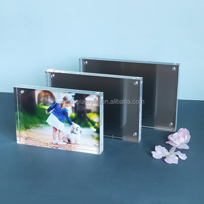 Plexiglass Picture Frames Transparent Acrylic Photo Frame 4*6'' Buy Acrylic Photo