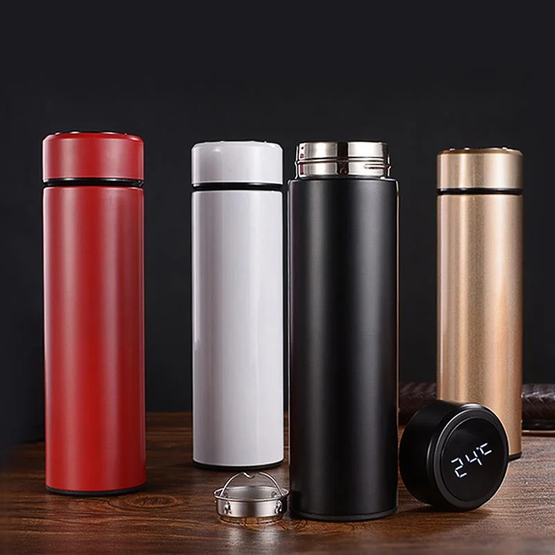 500ml Smart Termos Digitales Intelligent Water Bottle Inteligente ...