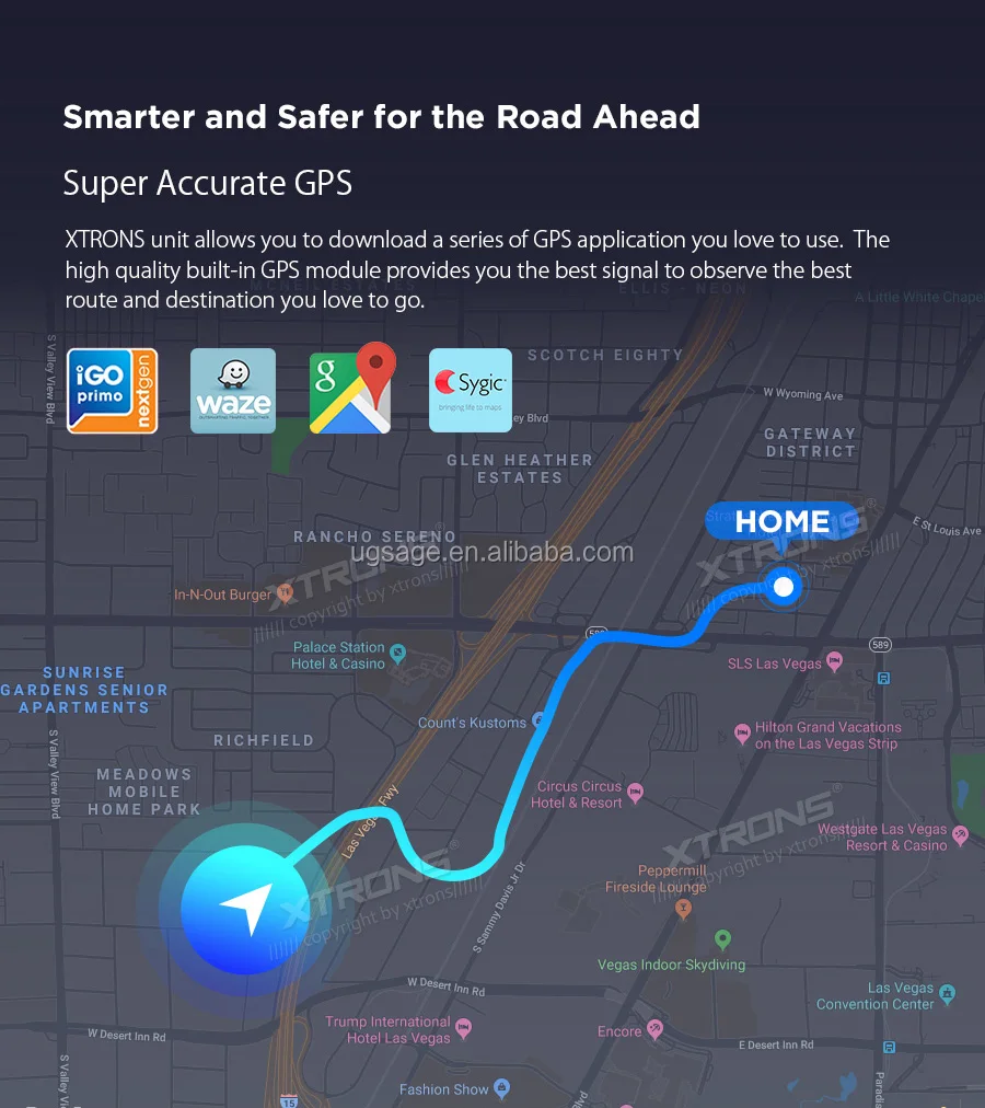 Xtrons Android 10.0 64gb Car Multimedia System Autoradio For Mercedes