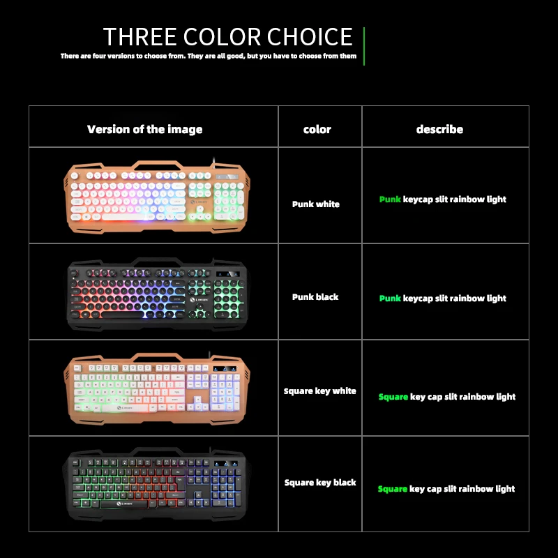 usb wired gaming keyboard