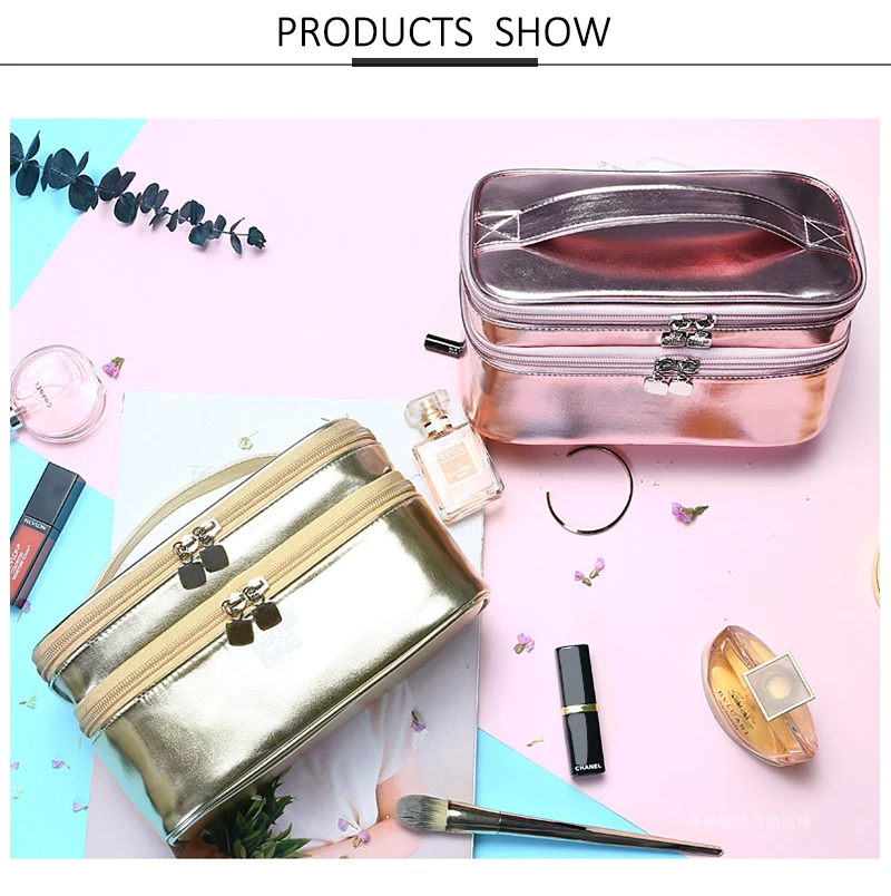 Luxury Makeup Bag With Compartments