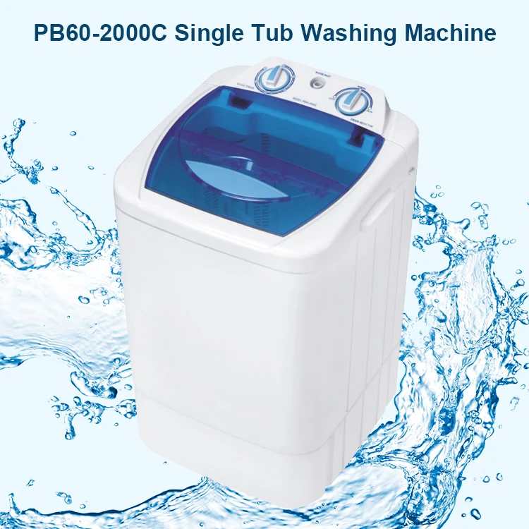 High Quality Pb602000c Single Tub Mini Washing Machine Cheap Topload