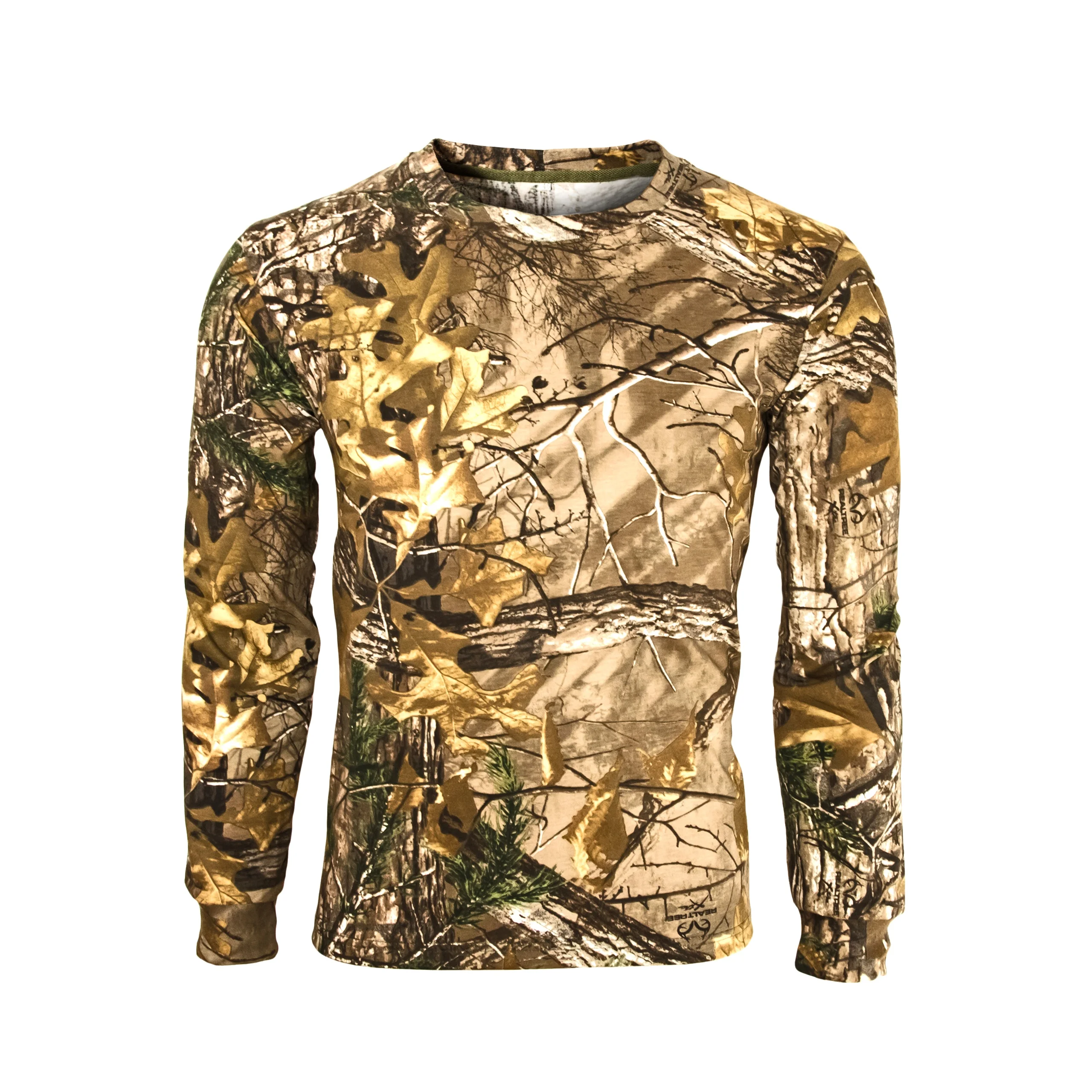 Hunting Outdoor Real Tree Camouflage Long Sleeve T-shirt From Bj ...