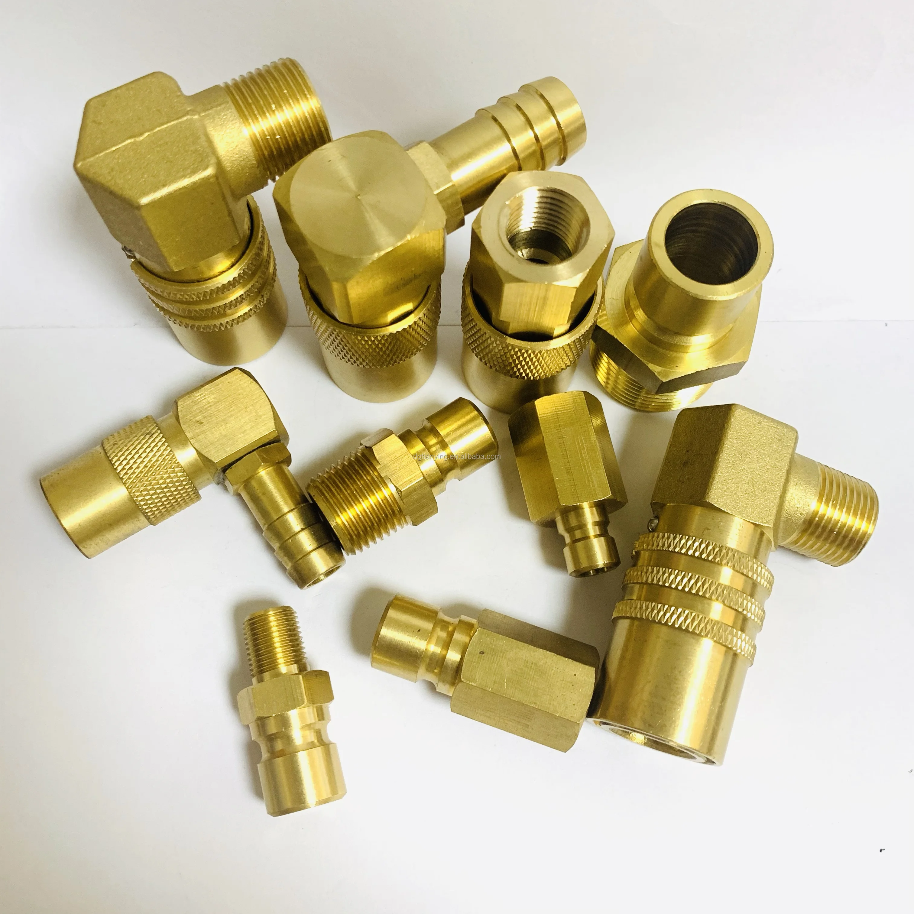 Wholesale Hydraulic Brass Quick Clamp Pipe Connect Water Fittings Used