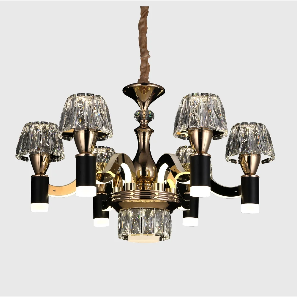contemporary led chandeliers italy style suitable for lobby