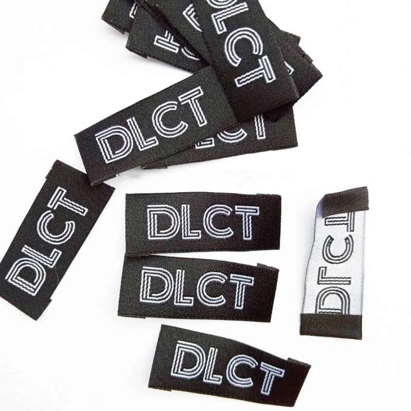 Damask Custom Garment Woven Label For Clothing Buy Garment Woven