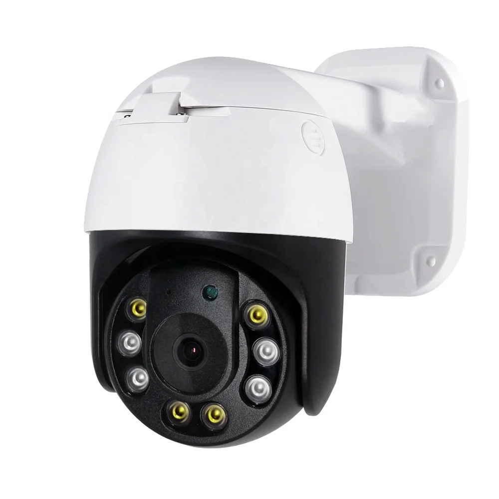 Hot selling new arrival SONY IMX307 full HD IP camera with POE SD Card White light Warning Two-Way Audio network cctv cam