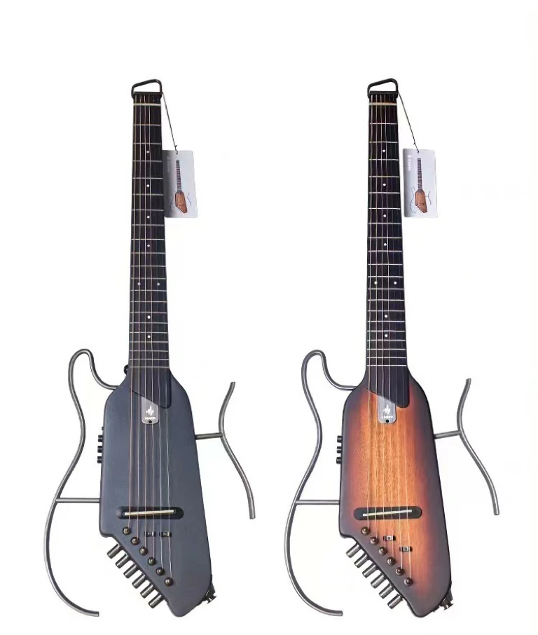 Donner HUSH-1 38 Inch Headless Electric Guitar - Portable Rock
