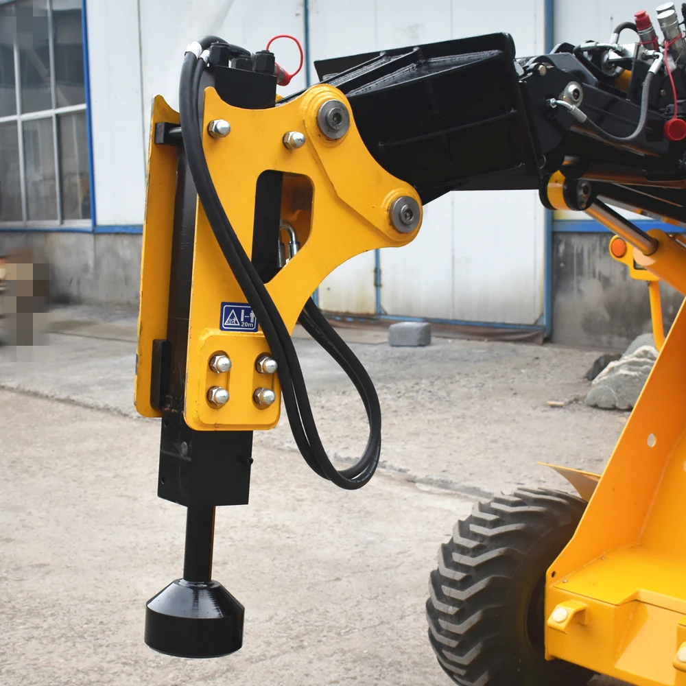 Fencing Equipment Hydraulic Fence Post Driver For Farming Agriculture