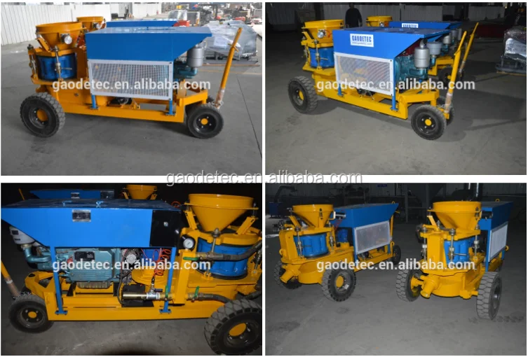 dry shot crete machine make india