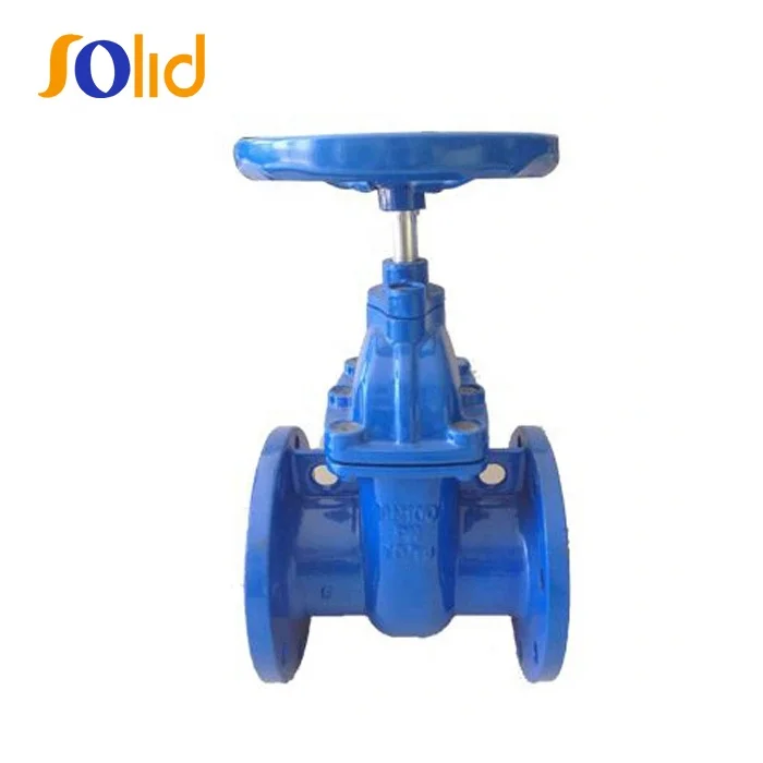 DIN3352 F4 DI (GGG40/GGG50) Double Flanged End Metal Seal Gate Valve