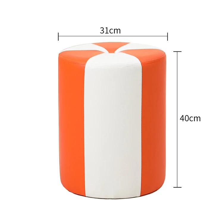 moroccan leather pouf ottoman footstool