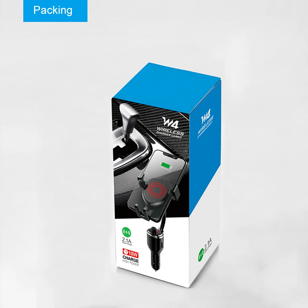 12v Dual Port Mp3 Audio Player Fm Mobile Phone Usb Car Charger Car