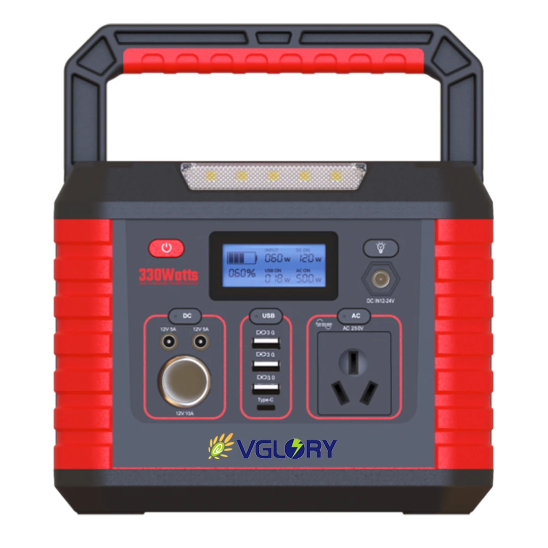 5v Usb Lifepo4 110v Portable 300w 240v Lithium Ion Power Inverter Emergency Household Generator Battery