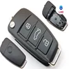 The latest folded FLIP remote Keycase is suitable for Audi's three cases A2 A3 A4 A6 A8 (excluding keys)