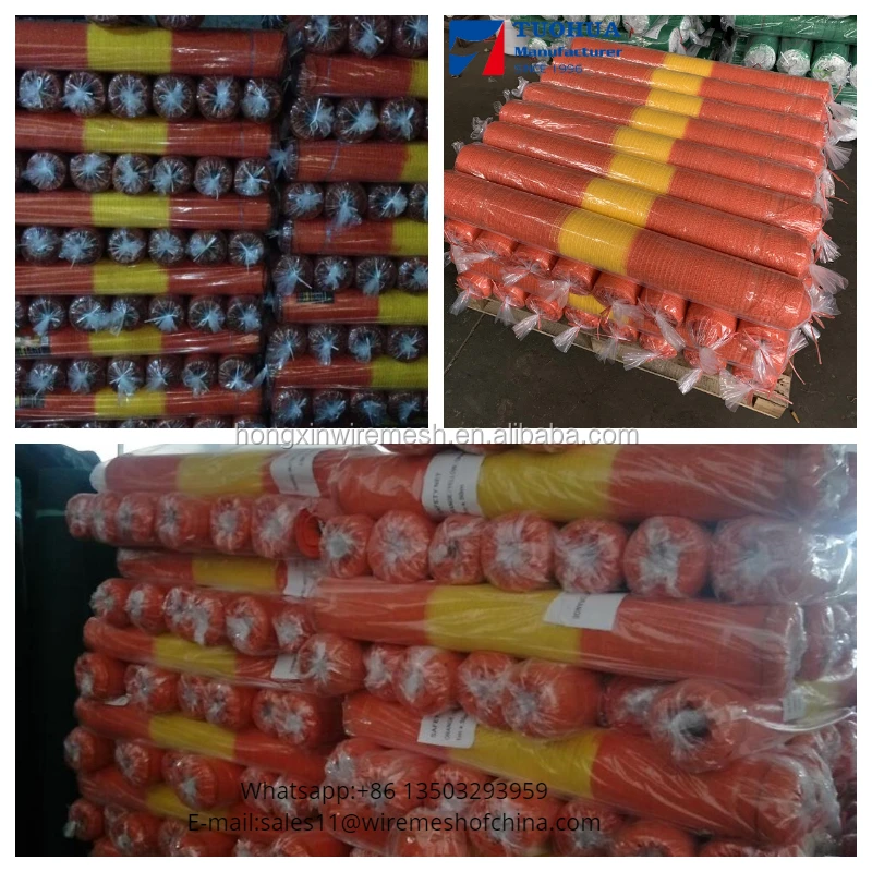 orange dust protection net/construction safety net price/safety barrier