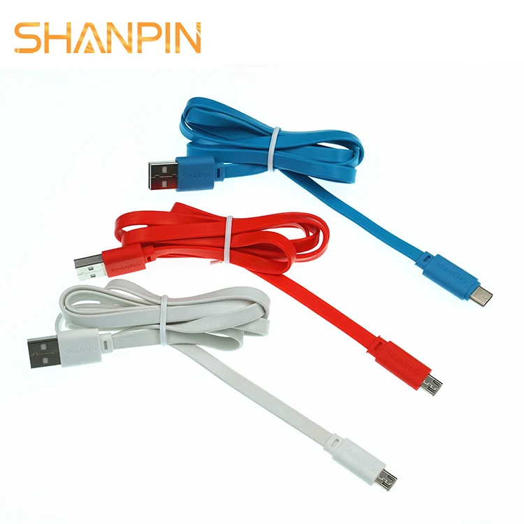 shangpin 2A fast charging type c data usb cable 1A for all mobile devices - ANKUX.COM