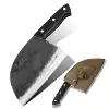 Handmade Chef Knife Clad Forged Steel Cleaver Slicing Butcher China Kitchen Tools Chinese Chopper Cutting NEW Hot Kitchen Knives