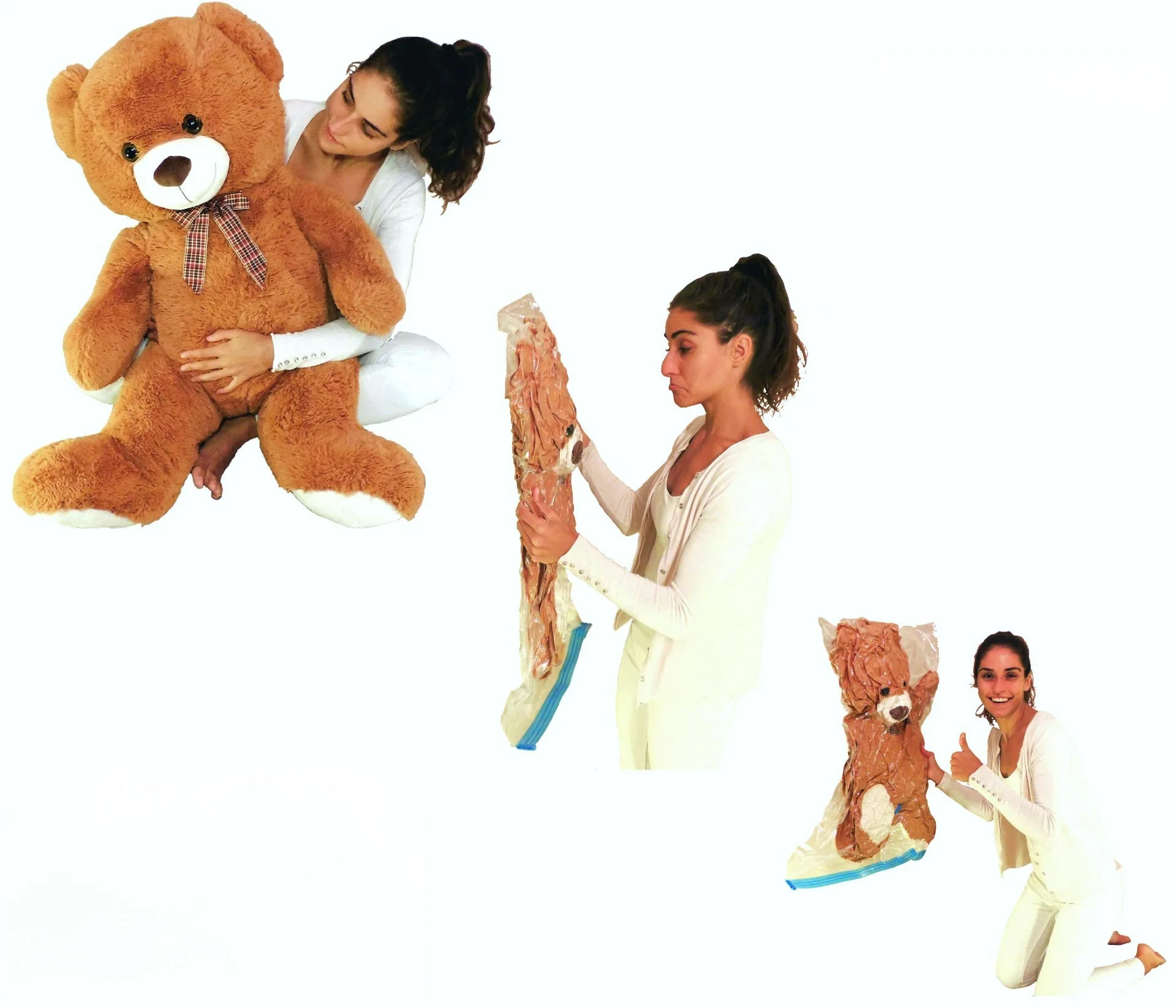 节能器防霉真空密封布储物袋真空储物袋密封，用于用电动气泵存放衣物