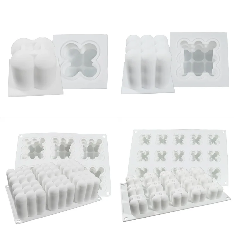Wholesale Silicone Bubble Candle Mold Diy Handmade Soap Mould Moldes