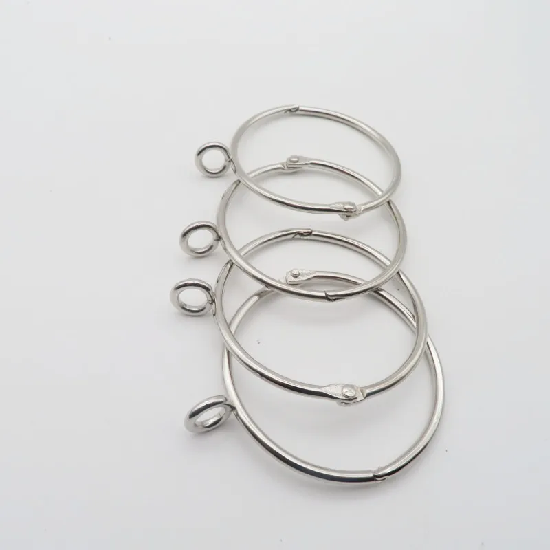 Wholesale Metal Black Bathroom Shower Curtain Hook Gourd Fiveball