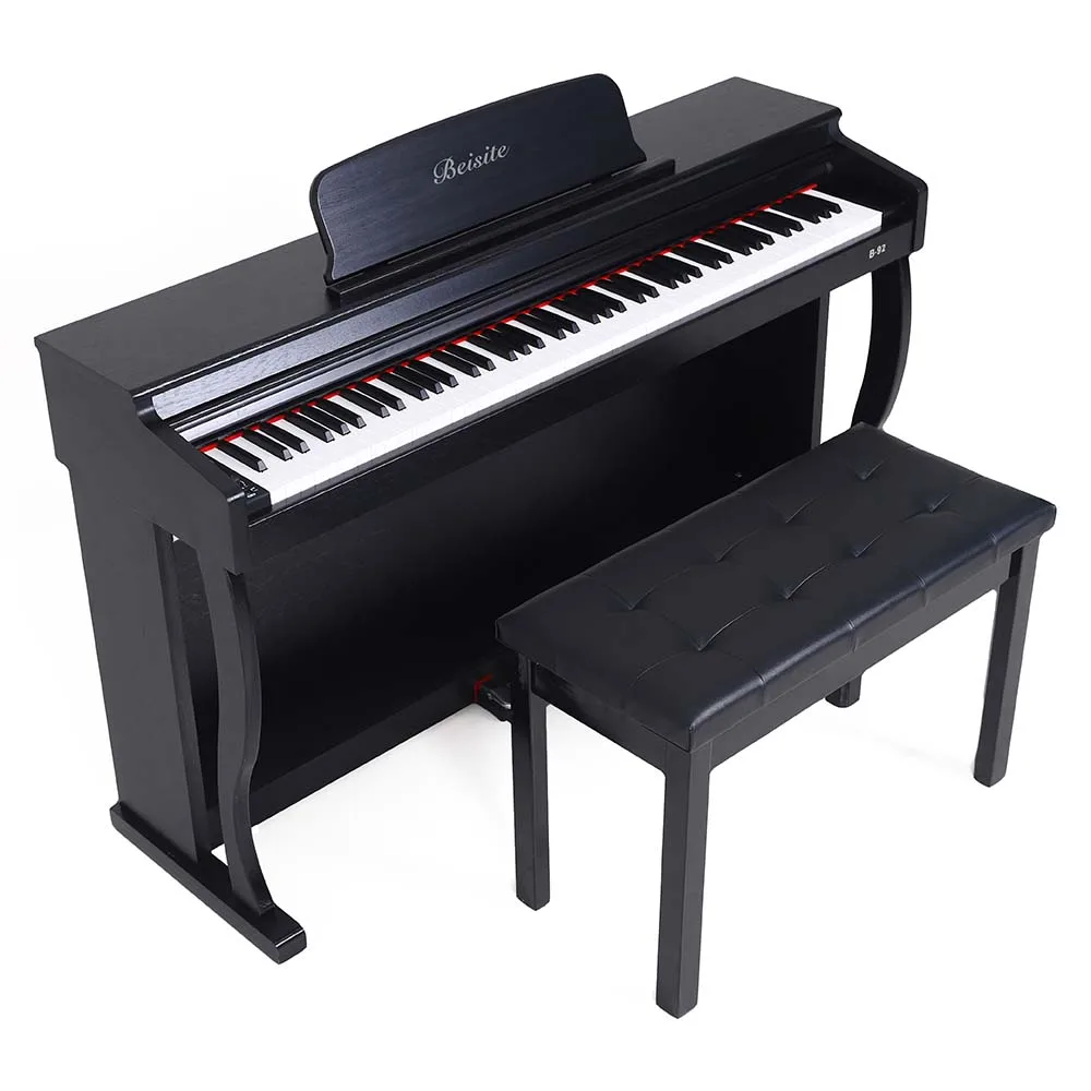 Top-selling professional 92 musical instrument weighted keyboard piano