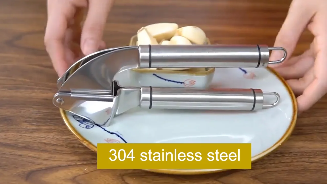 New Design Manual Garlic Press Mincer Tools Kitchen Gadgets Amazon