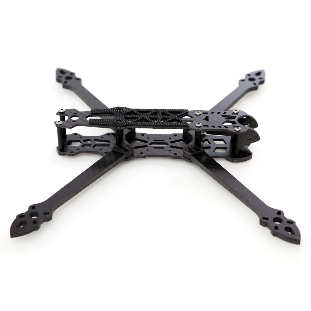  7 Inch UAV Accessories Carbon Fiber Drone Frame Kit Arm thickness 5mm Racing FPV Drone Frame factory