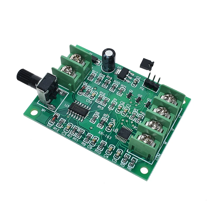 5v 12v Brushless Dc Motor Driver Controller Board With Reverse Voltage
