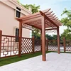 China outdoor waterproof sunroof wedding blinds pergola opening roof louver 3x3m 3x4m
