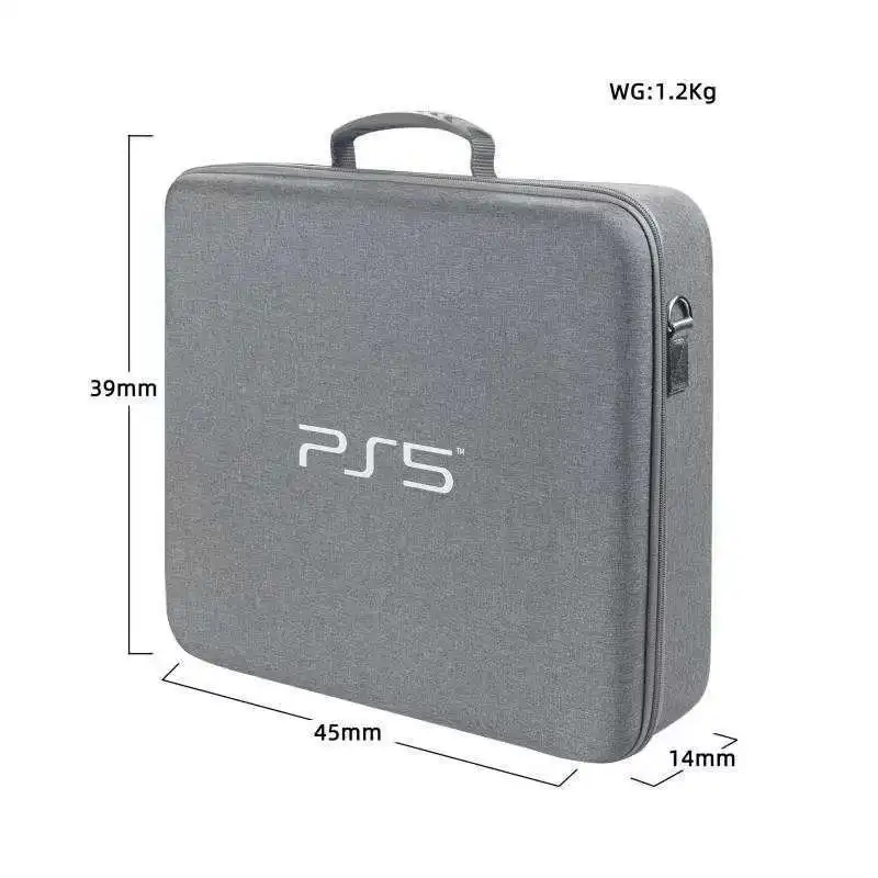 For Ps5 Game Console Storage Carry Protective Shell Case For Ps5 Console Protect Shoulder Carry
