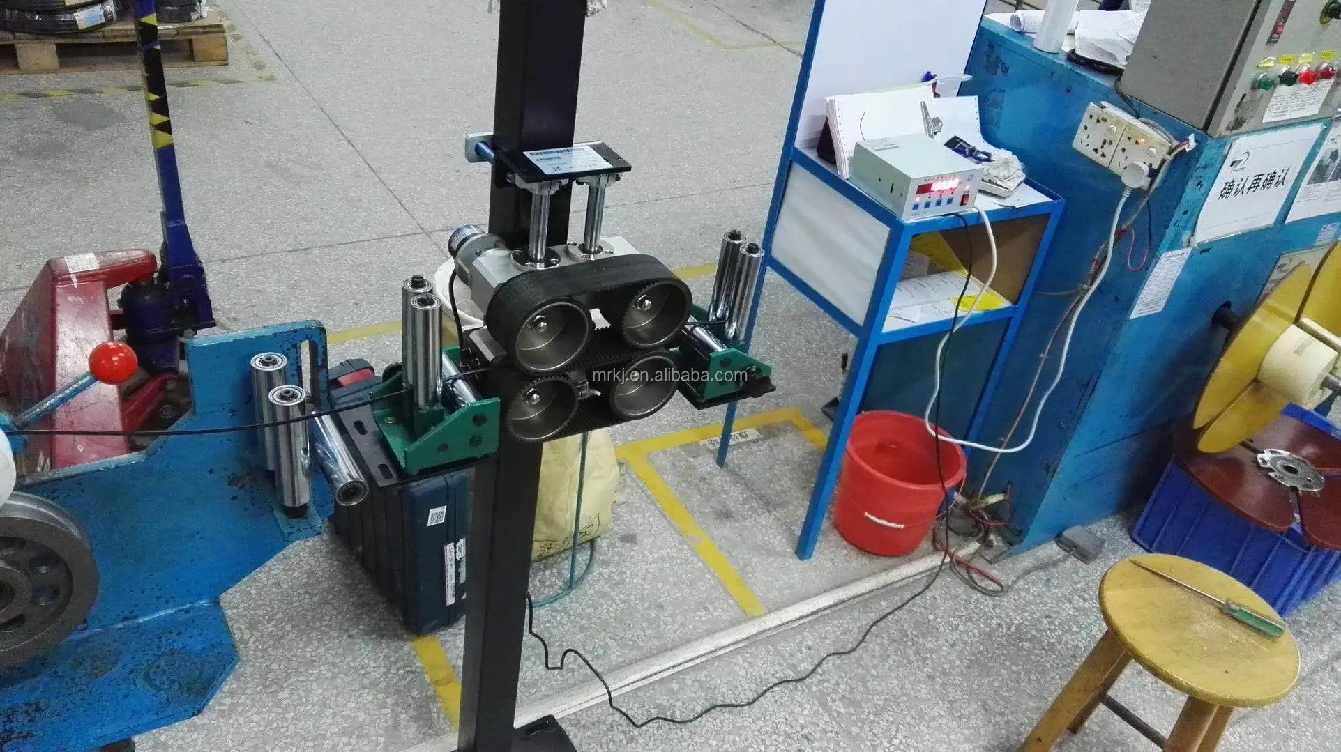 Quality Digital Cable Length Measuring Device With Cutting And Motor