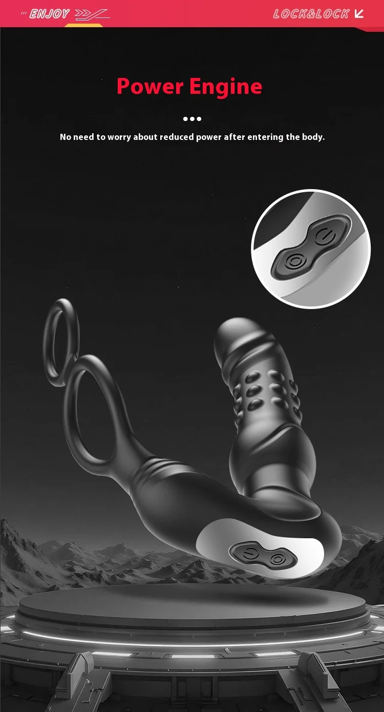 Product detail view showing vibration zones and rolling ball mechanism