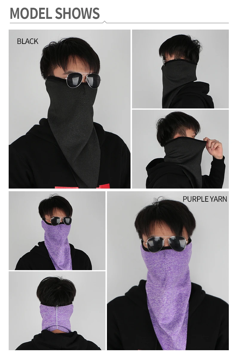 Winter Warmer Windproof Outdoor Riding Face Mask Neck Warmer Wind Protection face cover manufacturer factory