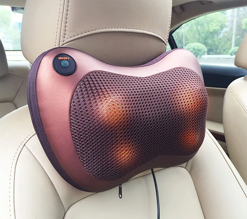
Car and Home One-touch Switch Body Massage Pillow With 3d Massage Head Heating Experience 