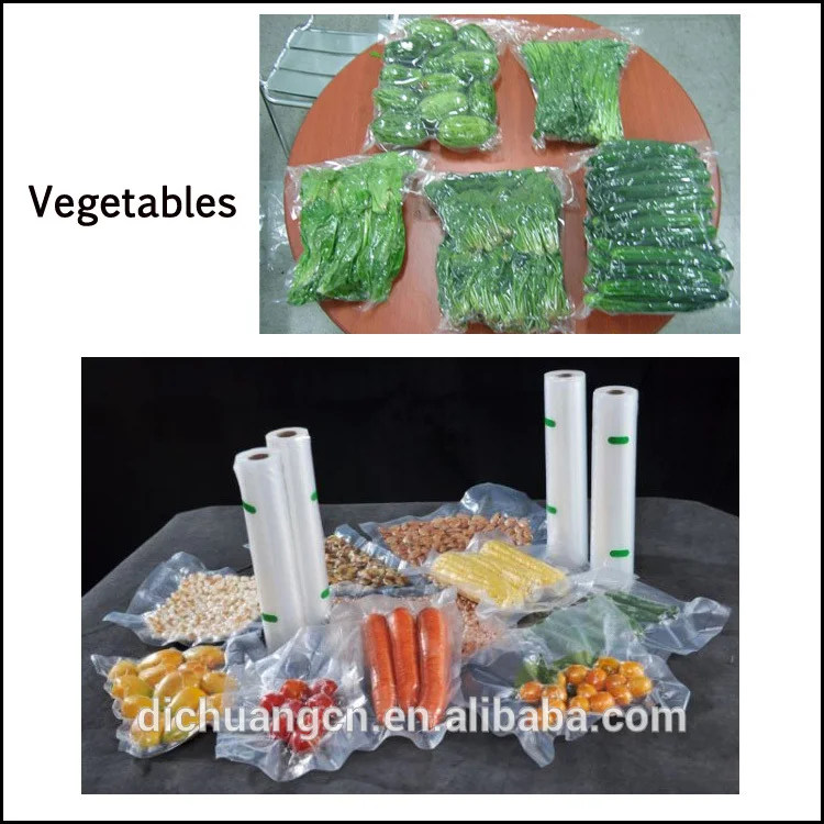 DZ-600 automatic vacuum packaging machine and vacuum sealing machine for food/vegetable/rice noodles/meet/frozen fish