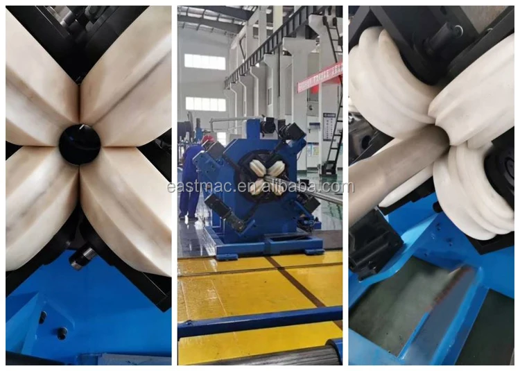 2020 new structure roller type EHV and HV cable Al pipe and Copper tube armoring layer diameter reducer