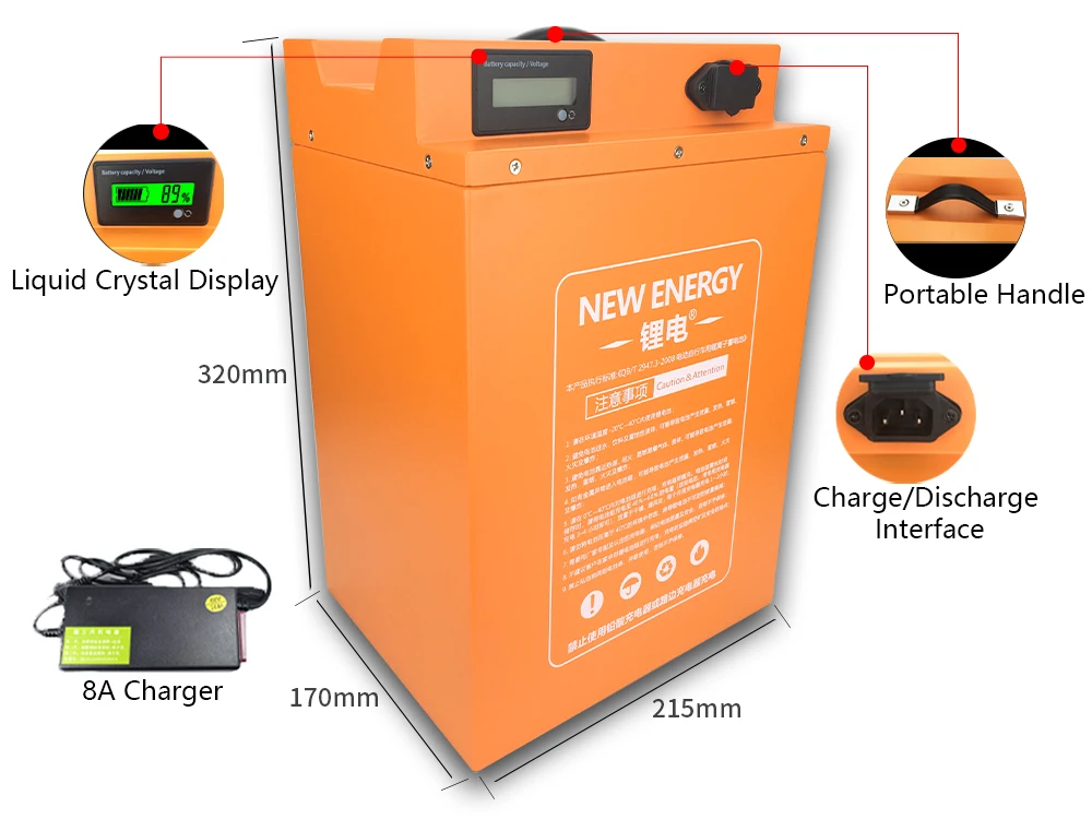 Solar Lithium Battery Solar Storage Batteries 12v 200ah Electric