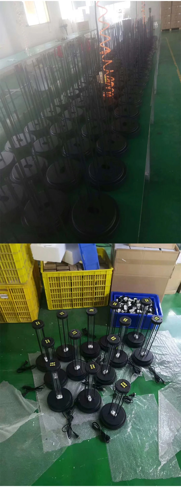 Factory supply room sterilizer with uvc lamp quartz tube 36w uv germicidal lamp